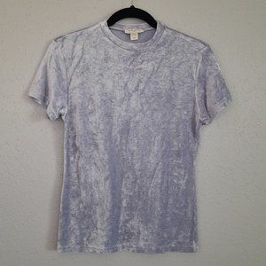 Henri Bendel Lavender Velvet Top